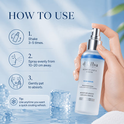 D’Alba Refresh Aqua Serum Face Mist