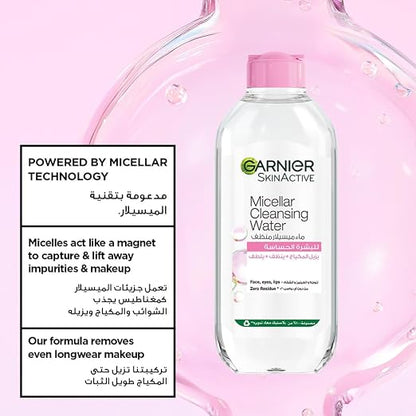 Micellar Water Face Cleanser & Makeup Remover