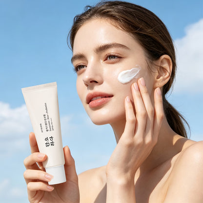 **Ice Probiotic SPF50+ Sunscreen – Lightweight Moisturizing Sun Cream**